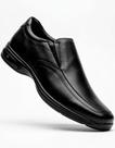 Sapato Social Masculino Mocassim Jota pe Couro Natural 3D Vision Original Casual 71455