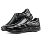 Sapato social masculino ortopédico antistress de couro confortavel 37 ao 44 Sapato social masculino ortopédico antistress de couro confortavel 37 ao 44