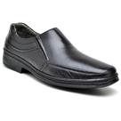 Sapato Social Masculino Ortopédico Couro Elástico Conforto