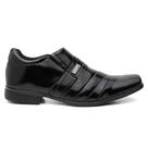 Sapato Social Masculino Preto Casual Brilho Básico