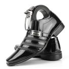 Sapato social masculino preto Pizzolev leve e confortavel Sapato social masculino preto Pizzolev leve e confortavel