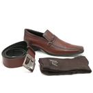 Sapato Social Masculino Rafarillo Kit 4 Em 1 34059 Sapato Social Masculino Rafarillo Kit 4 Em 1 34059
