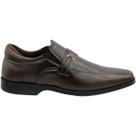 Sapato Social Masculino Sintético West Line Cor:CaféTamanho:38