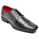 Sapato Social Masculino TopFlex de Amarrar Preto