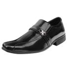 Sapato Social Masculino Tradicional Elegante para Uso Profissional Cor:PretoTamanho:43