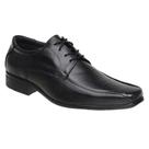 Sapato Social Masculino Tradicional Em Couro Preto Sanlorenzo 3010
