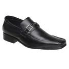 Sapato Social Masculino Tradicional Em Couro Preto Sanlorenzo 3031