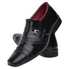Sapato Social Masculino Verniz Conforto Moderno Leve Macio