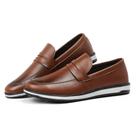 Sapato Social Mocassim Slip On Estiloso Casual Moderno Facil De Calçar Conforto Sapato Social Mocassim Slip On Estiloso Casual Moderno Facil De Calçar Conforto