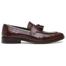 Sapato Social Mouro Couro Croco Bambolim 11706