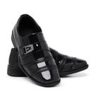 Sapato social Oxford infantil Masculino Verniz-443