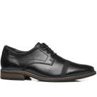Sapato Social Pegada Casual Masculino em Couro Bico Redondo