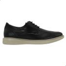 Sapato Social Pegada Couro Mestico Preto