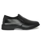 Sapato Social Pegada Masculino Couro Sem Cadarço 124778 Cor:PretoTamanho:41