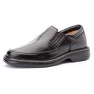 Sapato social pierrô anti-stress tradicional couro cor preto
