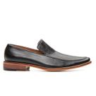 Sapato Social Preto Loafer em Couro 660