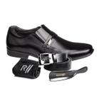 Sapato social Rafarillo Kit 4 em 1 Preto Ref.: 45022-00PK Sapato social Rafarillo Kit 4 em 1 Preto Ref.: 45022-00PK