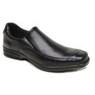 Sapato Social Sport Fino Casual Versátil Confortável Preto
