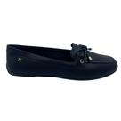 Sapato Softli Mocassim com Laço Preto 10009