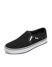 Sapato Vans Asher Slip-On preto/branco tamanho 9