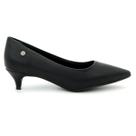Sapato Via Uno 139022 Scarpin Social Salto Baixo Bico Fino Feminino