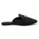 Sapato Via Uno 518122 Bico Quadrada Mule Baixo Feminino