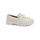 Sapato Vizzano Loafer Mocassim 1422.105 Branco Off