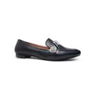 Sapato Vizzano Mocassim Bico Fino 1351.107 Preto