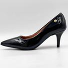 Sapato Vizzano Scarpin em Verniz Salto Médio Feminino