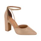 Sapato Vizzano Scarpin Salto Grosso - Feminino Sapato Vizzano Scarpin Salto Grosso - Feminino