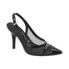 Sapato Vizzano Scarpin Slingback - Feminino - Preto