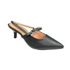 Sapato Vizzano Scarpin Slingback Salto Baixo Pelica 1122881