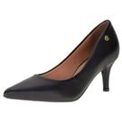 Sapato Vizzano Scarpin Social Salto Baixo Agulha Pelica Super Confortável Fem 1185.702 (64565)
