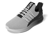 Sapatos adidas Lite Racer Adapt 7.0 masculinos brancos e pretos 8.5