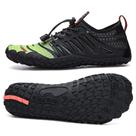Sapatos aquáticos UBFEN Aqua Swim para homens e mulheres, pretos, verdes, EUA 9,5