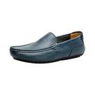 Sapatos Casuais Masculinos De Verão Em Couro Genuíno Macio E Respirável, Mocassins Slip-on De