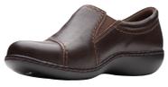 Sapatos Clarks Ashland Effie Loafer Couro Marrom Escuro 38