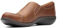 Sapatos Clarks Ashland Lane Q Mocassim Couro Marrom Escuro 7.5