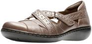 Sapatos Clarks Ashland Spin Q Slip-On Lofer feminino Pewter