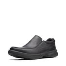 Sapatos Clarks Bradley Free Loafer masculinos de couro preto 9,5 EUA