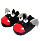 Sapatos de algodão Slippers Cartoon Bats Plush Anime Home