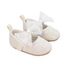 Sapatos De Bebê Brancos Com Renda, Respiráveis, Antiderrapantes, Sola Macia, Primeiros Passos De Sapatos De Bebê Brancos Com Renda, Respiráveis, Antiderrapantes, Sola Macia, Primeiros Passos De
