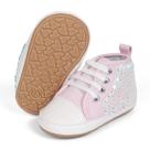 Sapatos de bebê KIDSUN High Top Sparkle Sequin Canvas 11-13 cm Sapatos de bebê KIDSUN High Top Sparkle Sequin Canvas 11-13 cm