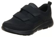 Sapatos de caminhada Skechers Gowalk-Athletic Hook Loop masculinos pretos