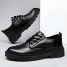 Sapatos De Couro Casuais Para Homens, Moda Primavera-Outono, Elegantes E Modernos, Zapatos