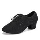 Sapatos de dança RUYBOZRY Ballroom com cadarço de salsa latina para mulheres