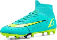 Sapatos de futebol para homens Breathing Long Spikes Rubber Sole