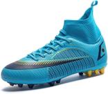 Sapatos de futebol para homens Breathing Long Spikes Rubber Sole
