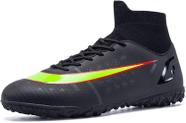 Sapatos de futebol para homens Breathing Long Spikes Rubber Sole