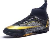 Sapatos de futebol para homens Breathing Long Spikes Rubber Sole